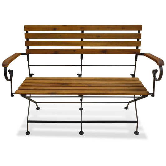 Saliekams Dārza Sols, 112 Cm, Akācijas Masīvkoks