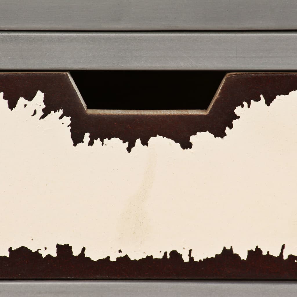 Kumode, 65X33X76 Cm, Mango Masīvkoks, Tērauds