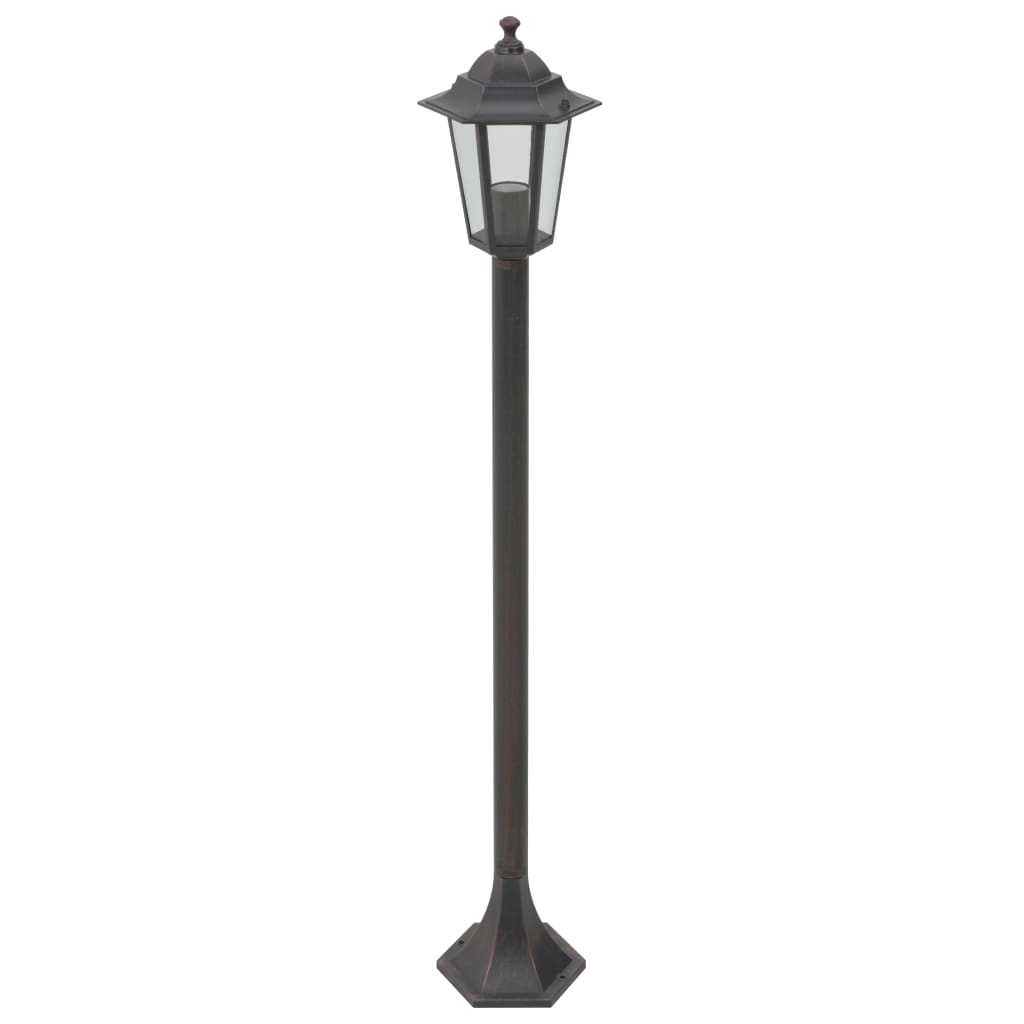 Dārza Lampas, 6 Gab., , 110 Cm, Alumīnijs, E27