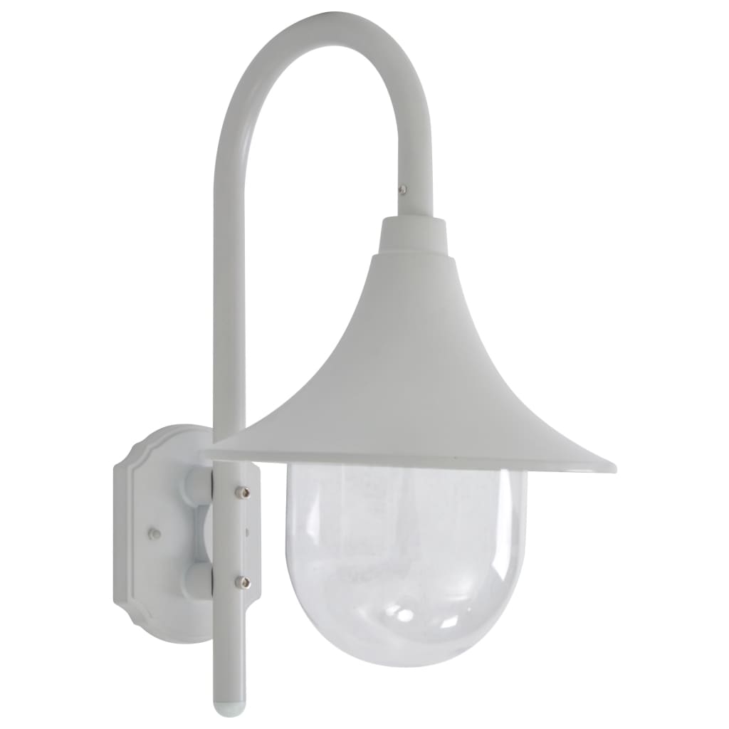 Dārza Sienas Lampa, 42 Cm, E27, Tumši Zaļš Alumīnijs