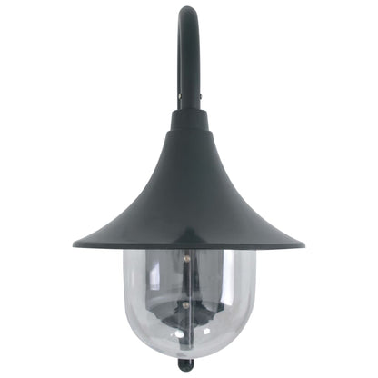 Dārza Sienas Lampa, 42 Cm, E27, Tumši Zaļš Alumīnijs