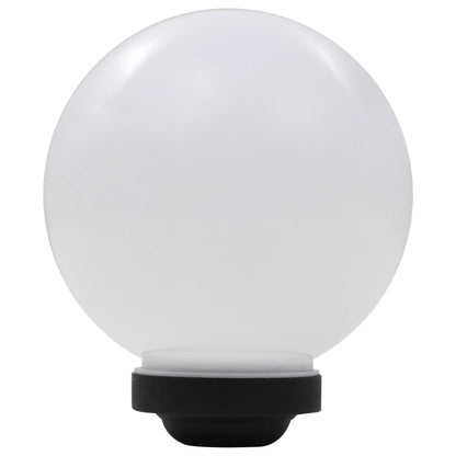 Sfēriskas Āra Led Solārās Lampas, 3 Gab., , Rgb, Baltas