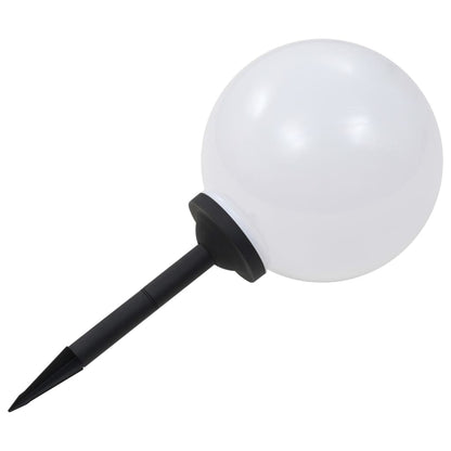 Sfēriskas Āra Led Solārās Lampas, 2 Gab., , Rgb