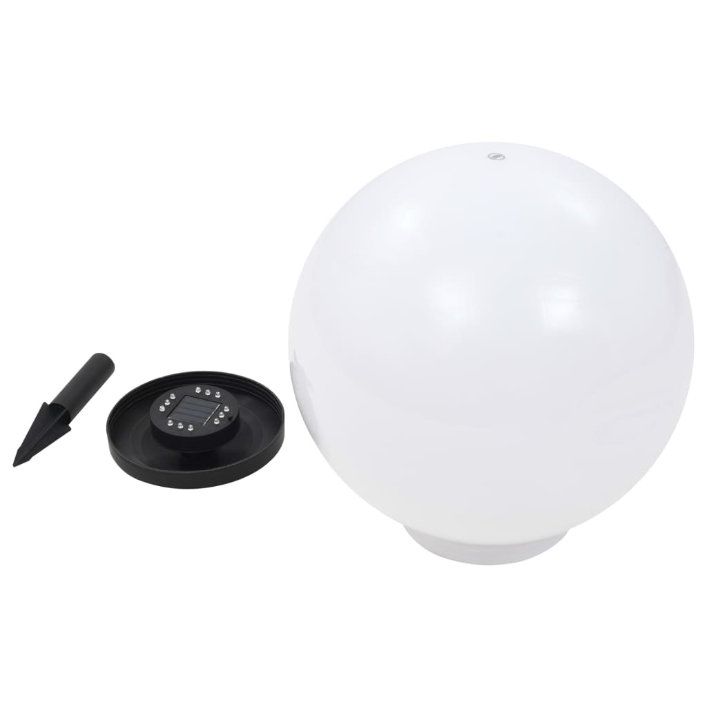 Āra Solārā Lampa Led, , Sfēriska, Rgb