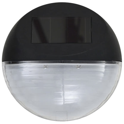 Āra Solārās Sienas Lampas, 12 Gab., Led, Apaļas, S