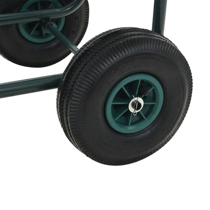 Dārza Šļūtenes Ratiņi Ar 1/2" Savienotāju, 75 M, Tērauds