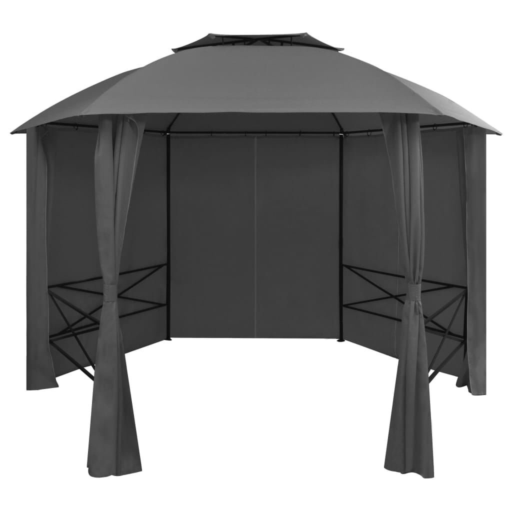 Dārza Nojume Ar Aizkariem, 360X312X265 Cm, , 180 G/M²