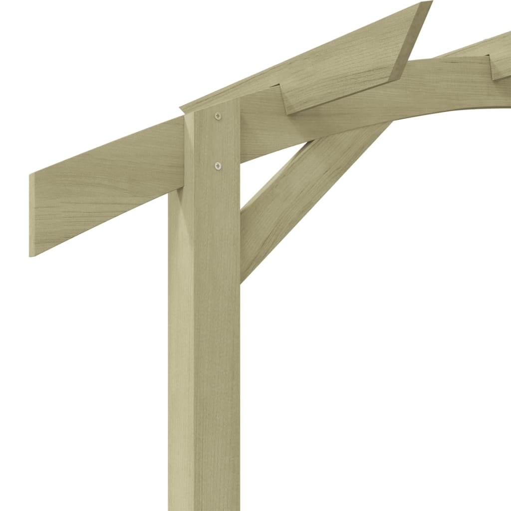 Dārza Pergola, Impregnēts Priedes Koks, 180X210X40 Cm