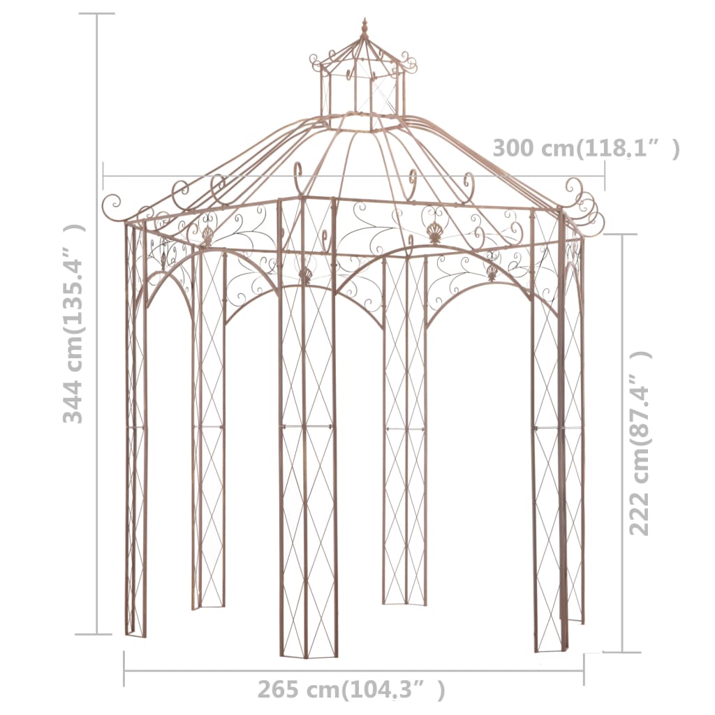 Dārza Paviljons, , Antīki Dzelzs