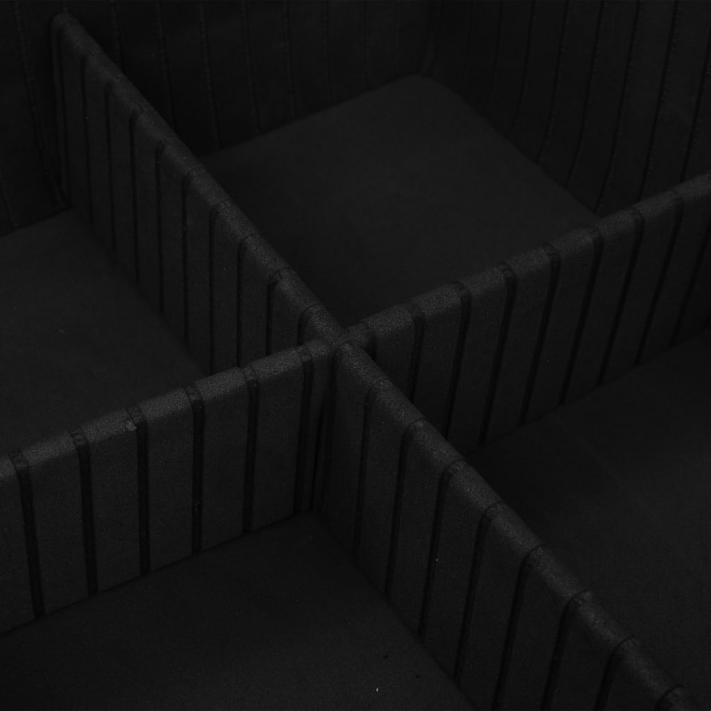 Instrumentu Koferis, 46X33X16 Cm, Melns, Alumīnijs