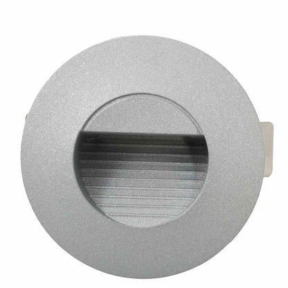 Āra Sienas Led Lampas, 6 Gab., 2 W, Sudraba, Apaļas