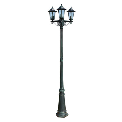 Laterna Preston Dārzam Augstums 215 Cm Ar 3 Gaismām