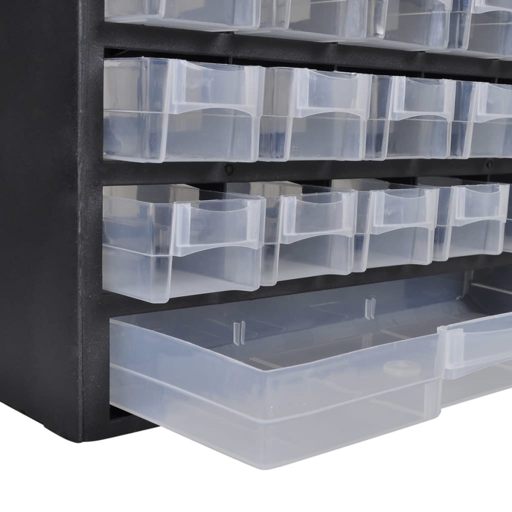 Instrumentu Kaste Ar 41-Atvilktnēm 31 X 13,8 X 49 Cm Plastmasa