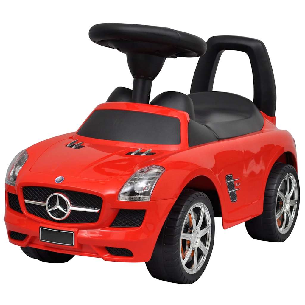 Bērnu Auto, Stumjams Ar Kājām, Balts