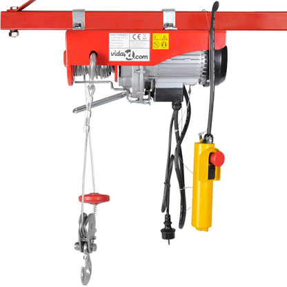 Elektriskā Vinča Ar Trosi 1000W 200/400Kg