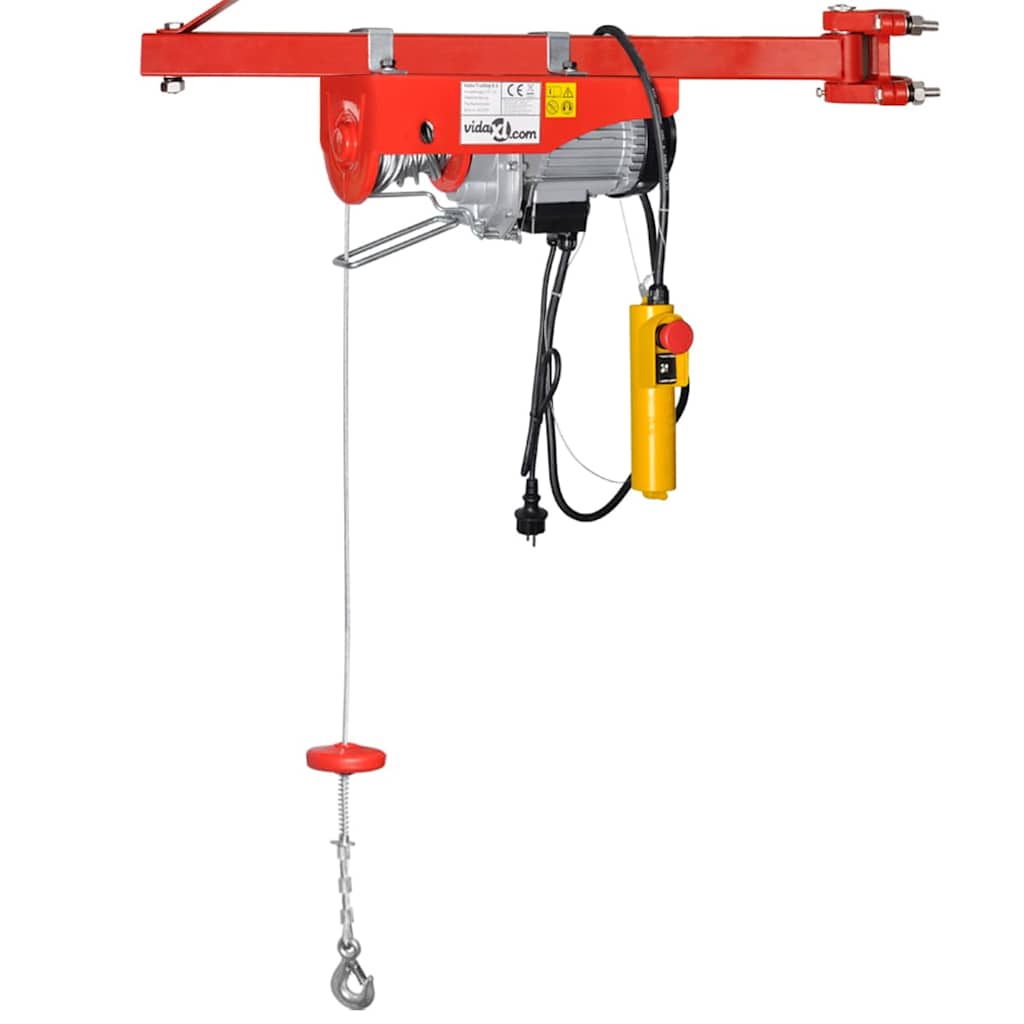Elektriskā Vinča Ar Trosi 1000W 200/400Kg