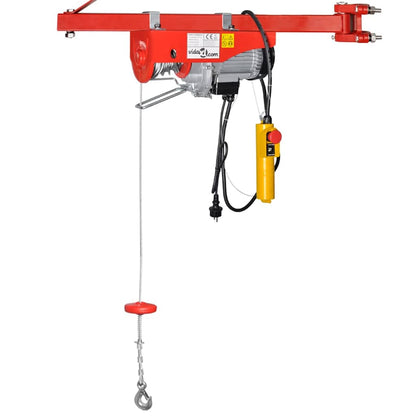 Elektriskā Vinča Ar Trosi 1000W 200/400Kg