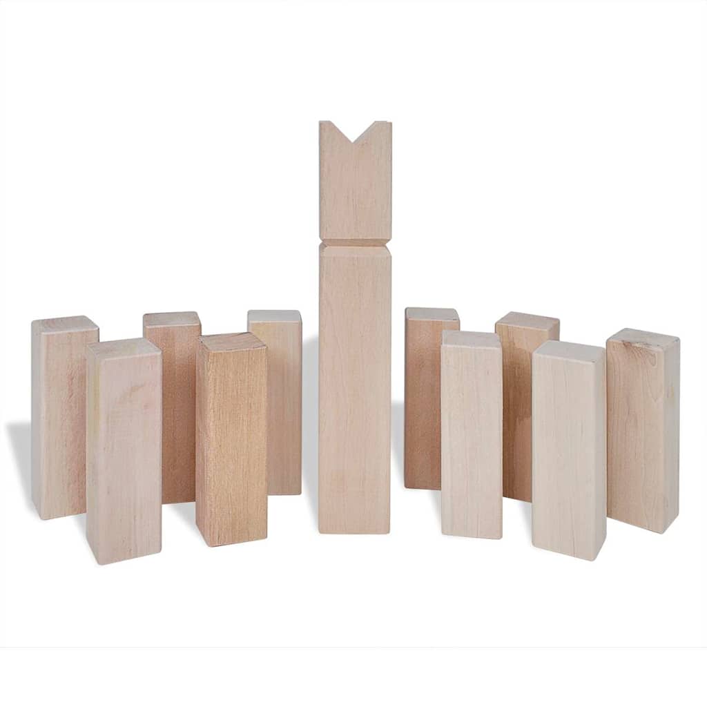 Koka Kubb Spēļu Komplekts