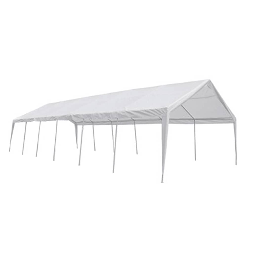 Telts Audums Bez Rāmja Balts 12 X 6 M Pe