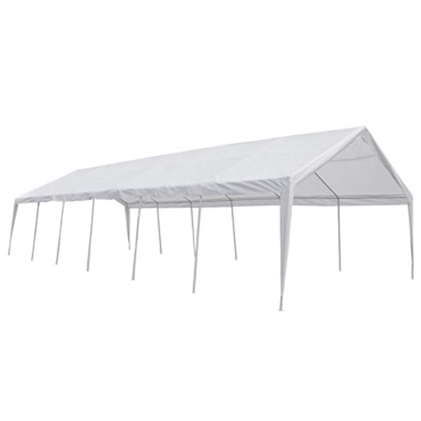 Telts Audums Bez Rāmja Balts 12 X 6 M Pe