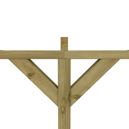 Pergola Vīteņaugiem, 2X4X2,2 M, Koks
