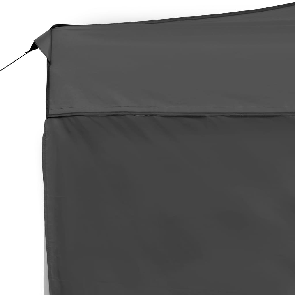 Saliekama Nojume Ar Sienām, 4,5X3 M, Alumīnijs, Antracītpelēka