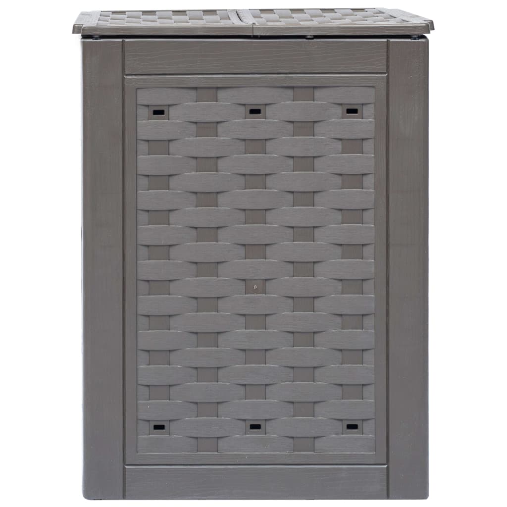 Komposta Kaste, 60X60X83Cm, 300L, Brūna, Plastmasas Rotangpalma