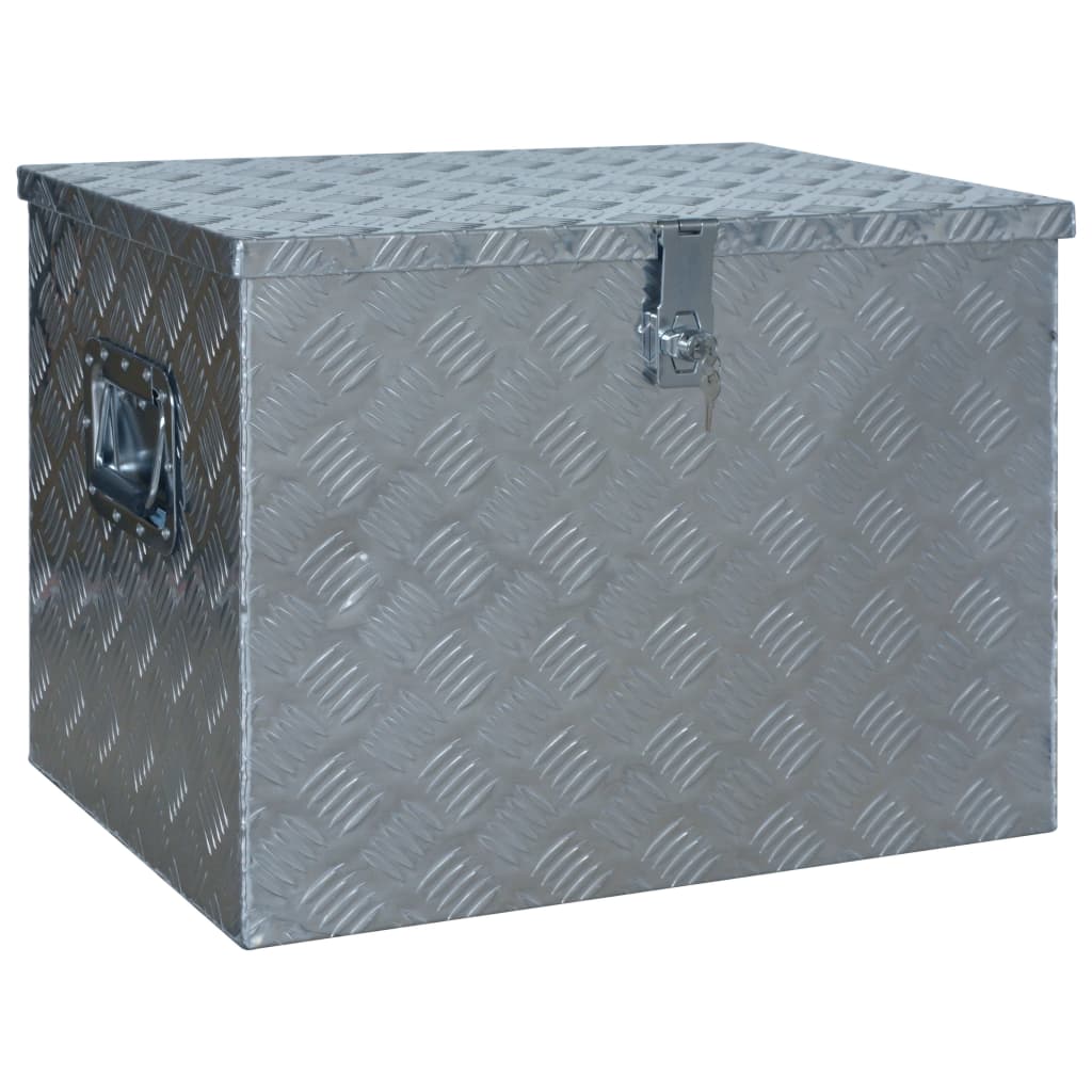 Alumīnija Kaste, 610X430X455 Mm, Sudraba Krāsā