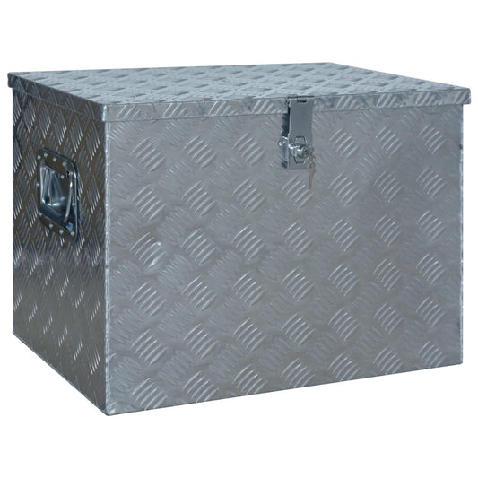 Alumīnija Kaste, 610X430X455 Mm, Sudraba Krāsā