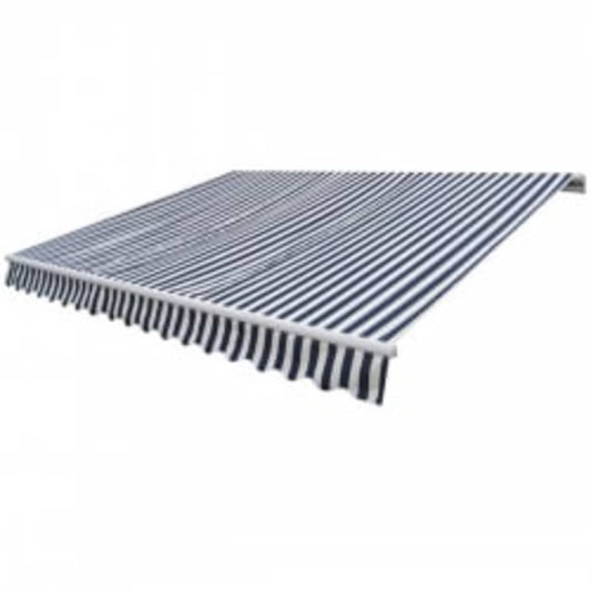 Salokāma Markīze, Motorizēta, 600 Cm, Zila/Balta