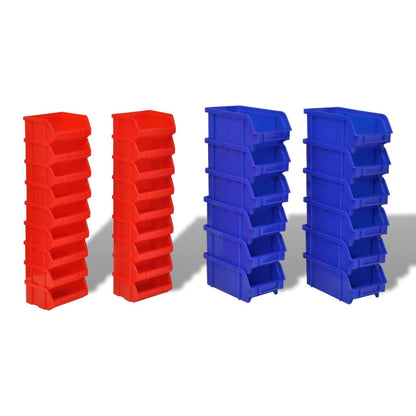 Plastmasas Kastes Garāžai Stiprināmas Pie Sienas 30 Gab.
