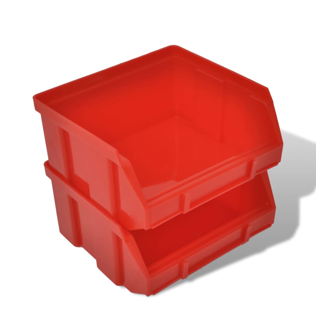 Plastmasas Kastes Garāžai Stiprināmas Pie Sienas 30 Gab.