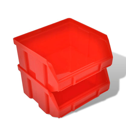 Plastmasas Kastes Garāžai Stiprināmas Pie Sienas 30 Gab.