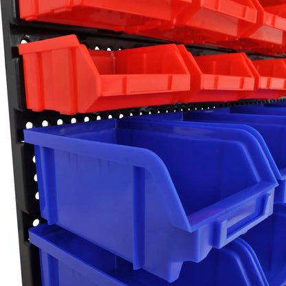 Plastmasas Kastes Garāžai Stiprināmas Pie Sienas 30 Gab.