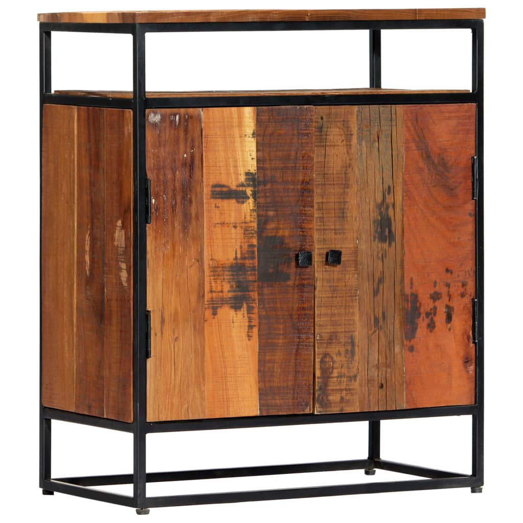 Skapītis, 60X35X76 Cm, Pārstrādāts Masīvkoks, Tērauds