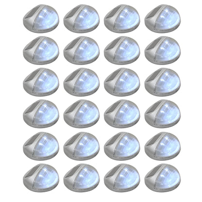 Āra Solārās Sienas Lampas, 12 Gab., Led, Apaļas, S