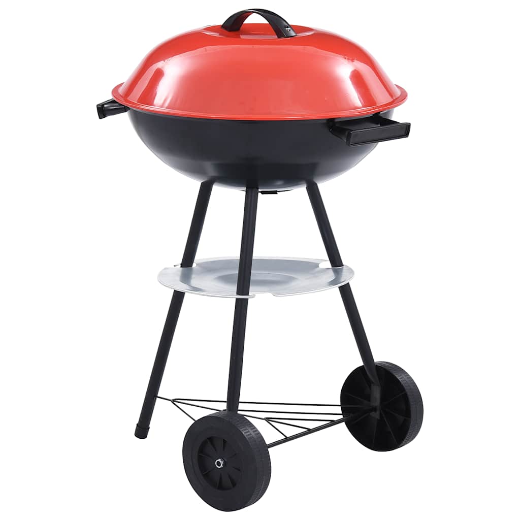 Grils Ar Riteņiem, Pārvietojams, Apaļš, Xxl, 44 Cm