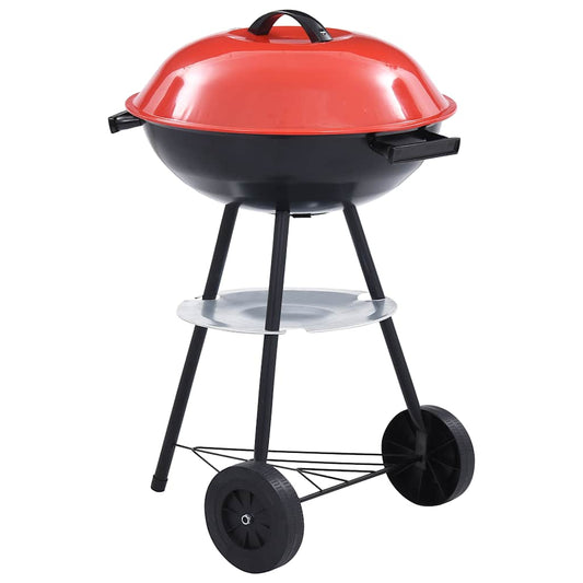 Grils Ar Riteņiem, Pārvietojams, Apaļš, Xxl, 44 Cm