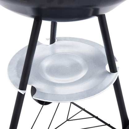 Grils Ar Riteņiem, Pārvietojams, Apaļš, Xxl, 44 Cm