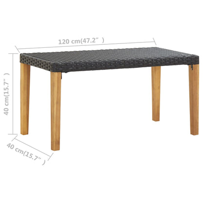 Sols, 120 Cm, Pe Rotangpalma, Akācijas Masīvkoks