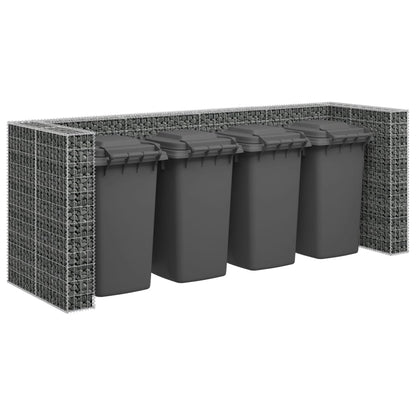 Gabions Atkritumu Tvertnēm, Cinkots Tērauds, 320X100X120 Cm