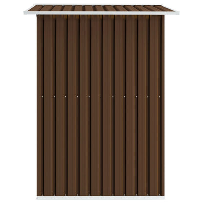 Dārza Šķūnis, Brūns, 204X132X186 Cm, Tērauds
