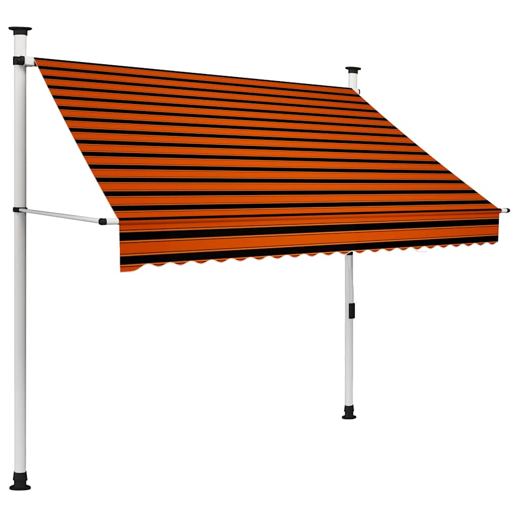 Izvelkama Markīze, 350X150 Cm, Antracītpelēka, Audums, Tērauds