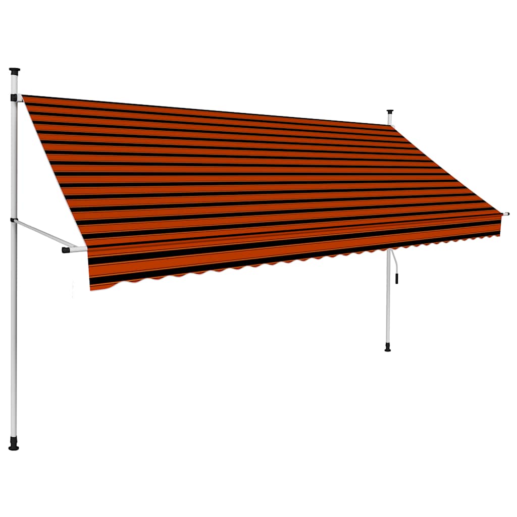 Izvelkama Markīze, 350X150 Cm, Antracītpelēka, Audums, Tērauds
