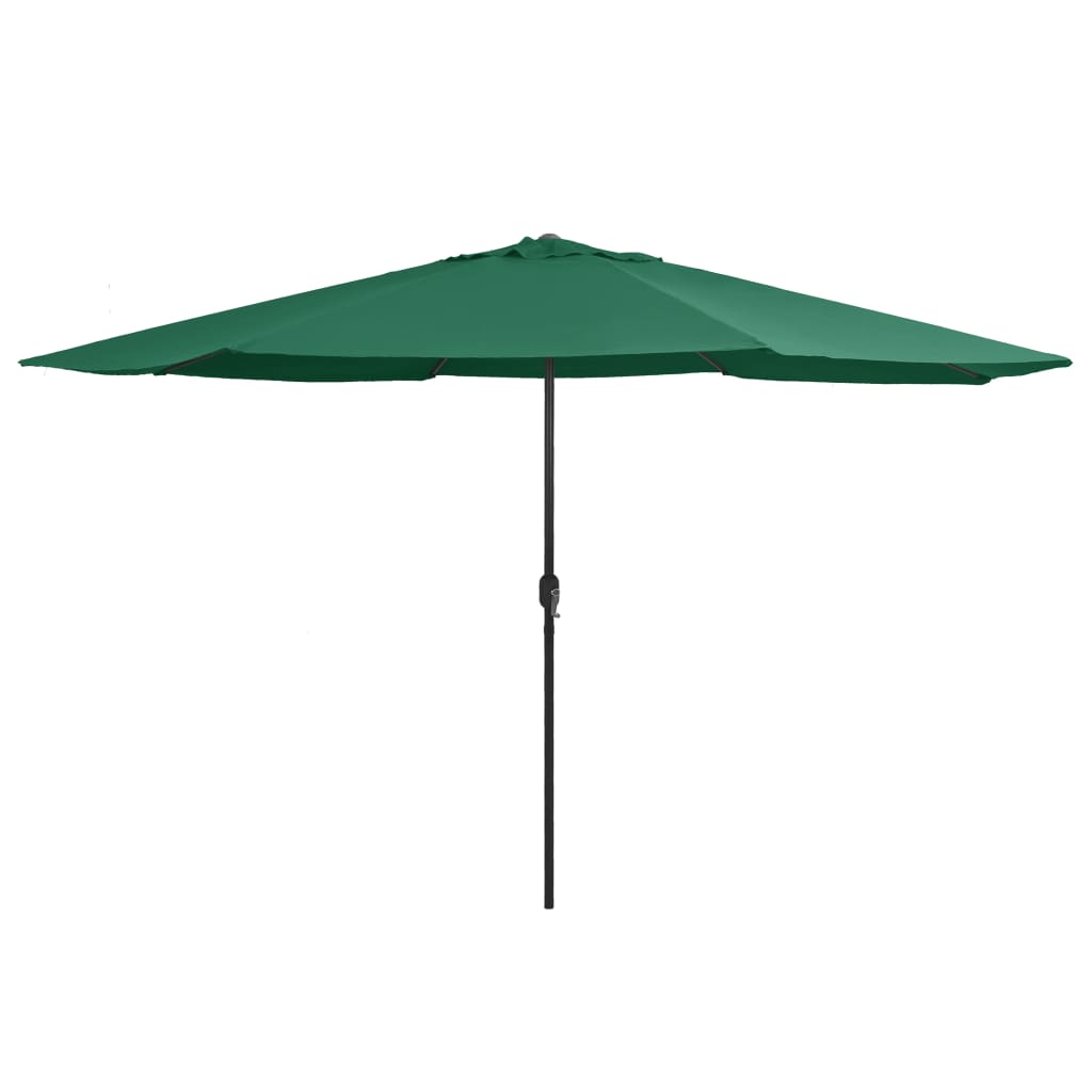 Dārza Saulessargs Ar Metāla Kātu, 390 Cm, Debeszils