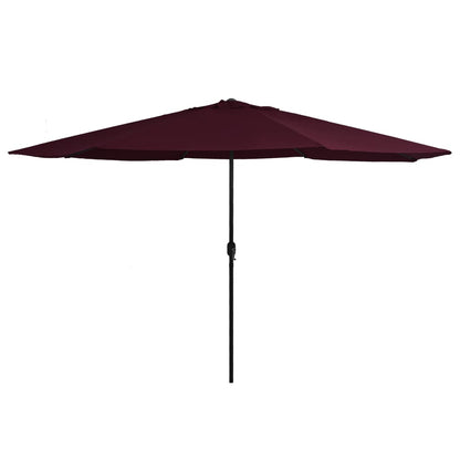 Dārza Saulessargs Ar Metāla Kātu, 390 Cm, Debeszils