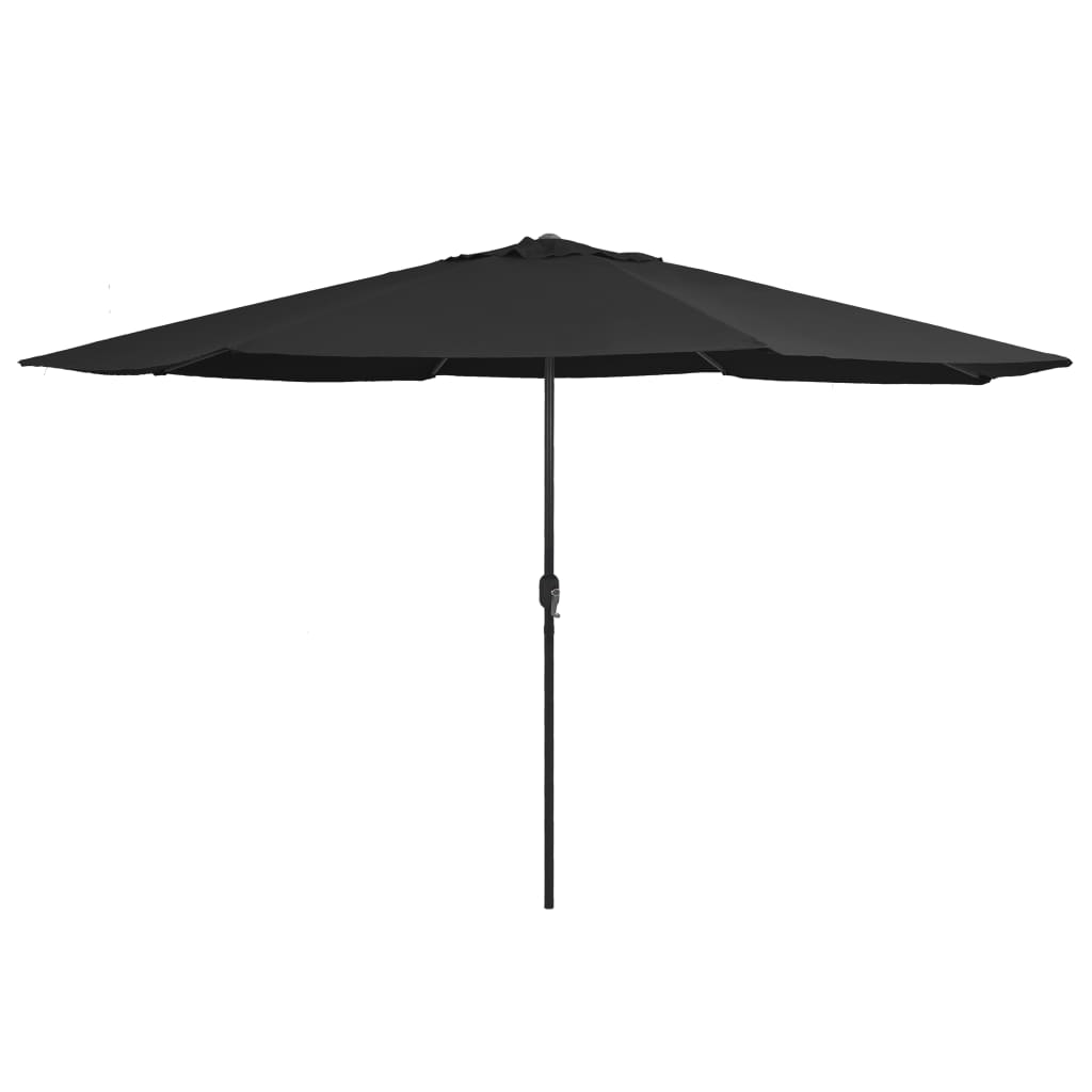 Dārza Saulessargs Ar Metāla Kātu, 390 Cm, Debeszils