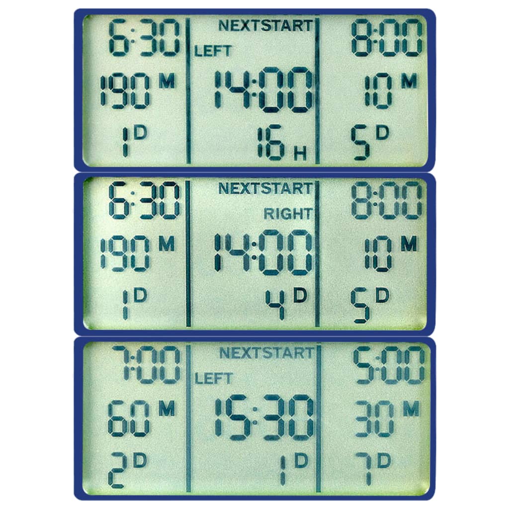 Digitālais Laistīšanas Taimeris Ar Divām Izejām, Automātisks