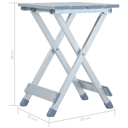 Kempinga Krēsls, 28X26X39 Cm, Alumīnijs