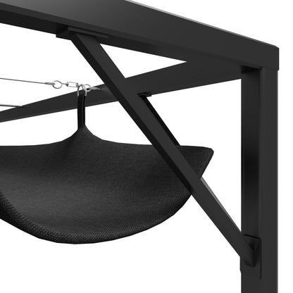 Dārza Nojume Ar Izvelkamu Jumtu, Antracītpelēka, 3X3 M